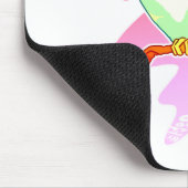 虹のインコ マウスパッド (コーナー)