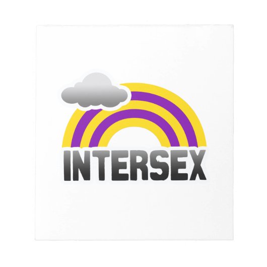 虹のインターセックス ノートパッド (正面)