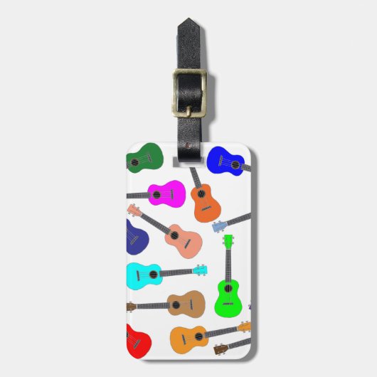 虹のウクレレ ラゲッジタグ (正面縦)
