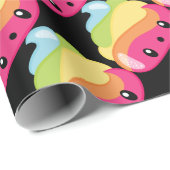 虹のウンチEmoji ラッピングペーパー (ロールコーナー)