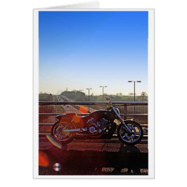 虹のオートバイカード