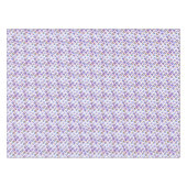 虹のカラフルアイコン テーブルクロス (正面(横))