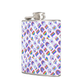 虹のカラフルアイコン フラスク (左)