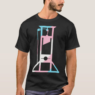 虹のキャピタルに対する解決策をギロチン経由で行う Tシャツ