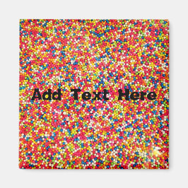 虹のキャンディの散水 マグネット