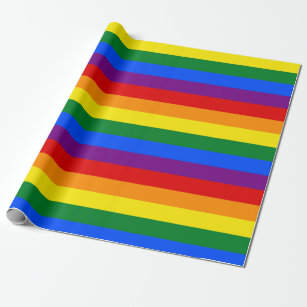 虹のギフトの包装紙 ラッピングペーパー
