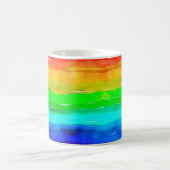 虹のクラシックのマグ コーヒーマグカップ (中央)