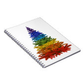 虹のクリスマスツリー ノートブック (右側)