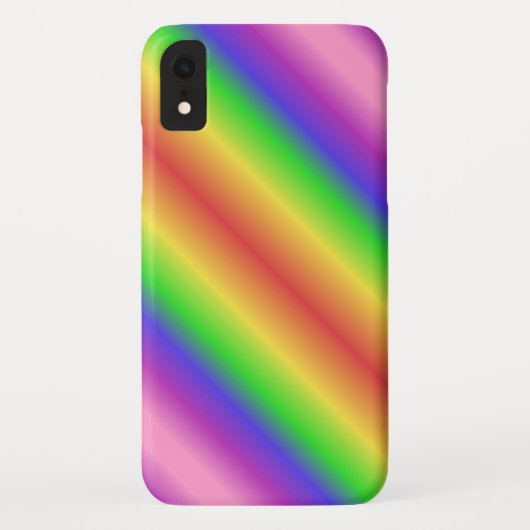 虹のグラデーション Case-Mate iPhoneケース (裏面)