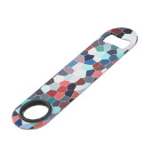 虹のグリッターのモザイク第02 スピード栓抜き (裏面アングル)