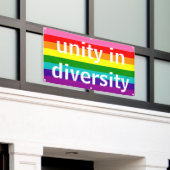 虹のゲイプライドLGBTのオリジナル8のストライプな旗 横断幕 (ビルの外側)