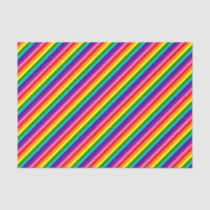 虹のゲイプライドLGBTのオリジナル8のストライプな旗 薄葉紙