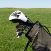 虹のサングラスとのクールなユニコーン ゴルフヘッドカバー (インサイチュ)