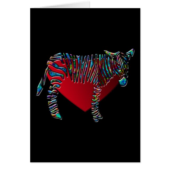 虹のシマウマ (正面)