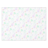 虹のシャボン玉ベビーシャワー テーブルクロス (正面(横))