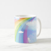 虹のシャワー コーヒーマグカップ (正面右)