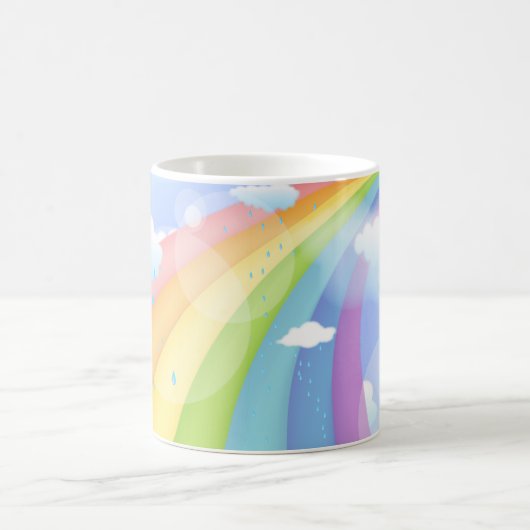 虹のシャワー コーヒーマグカップ (中央)