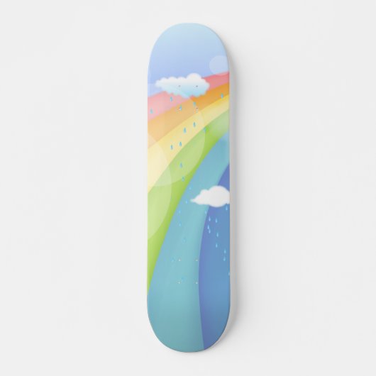 虹のシャワー スケートボード (正面)