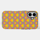 虹のシームレスパターン Case-Mate iPhoneケース (裏面 (横))