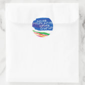 虹のシール ラウンドシール (バッグ)