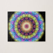 虹のステンドグラス ジグソーパズル (横)