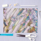 虹のステンドグラス 薄葉紙 (クラフト)