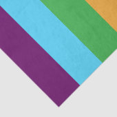 虹のストライプが楽しい明るいキャンディー誕生日パーティー 薄葉紙 (詳細)