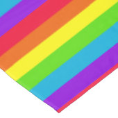 虹のストライプなテーブルクロス テーブルクロス (アングル)