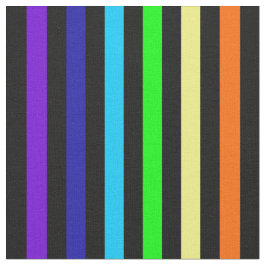 虹のストライプな生地 ファブリック