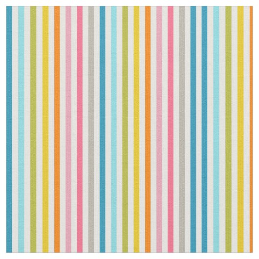 虹のストライプ ファブリック (クローズアップ)