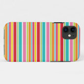 虹のストライプ Case-Mate iPhoneケース (裏面(横))