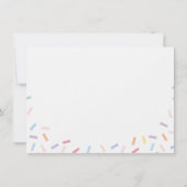 虹のスパンコール アイスクリーム ベイビー サンキュー (裏面)