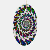 「虹のスピラリズム」 セラミックオーナメント (右)