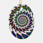 「虹のスピラリズム」 セラミックオーナメント (裏面)