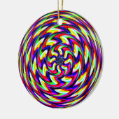 虹のスピラリズム(単語を追加) セラミックオーナメント (左)