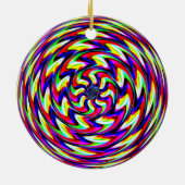 虹のスピラリズム(単語を追加) セラミックオーナメント (裏面)