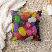 虹のゼリー菓子キャンデーのゼリー菓子のクッションの枕 クッション (ブランケット)