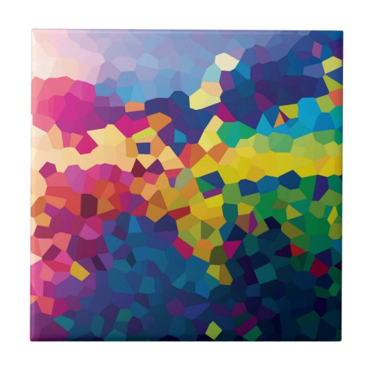 虹のタイル タイル (正面)