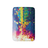 虹のタイル バスマット (正面縦)