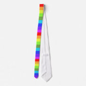 虹のタイ ネクタイ (裏面)
