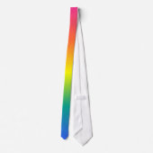 虹のタイ ネクタイ (裏面)