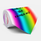 虹のタイ ネクタイ (ロール)