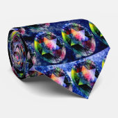 虹のダビデの星 ネクタイ (ロール)