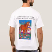 虹のチェーサー Tシャツ (裏面)
