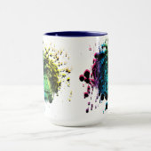 虹のチンパンジー マグカップ (中央)