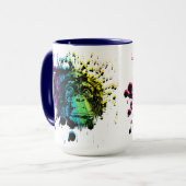 虹のチンパンジー マグカップ (正面左)