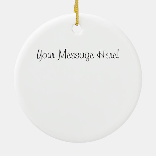 虹のディスコの球の鏡のオーナメント セラミックオーナメント (裏面)