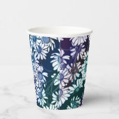 虹のデイジー花柄の春 紙コップ (右)