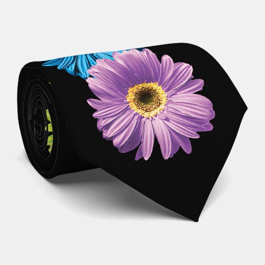 虹のデイジー ネクタイ (ロール)