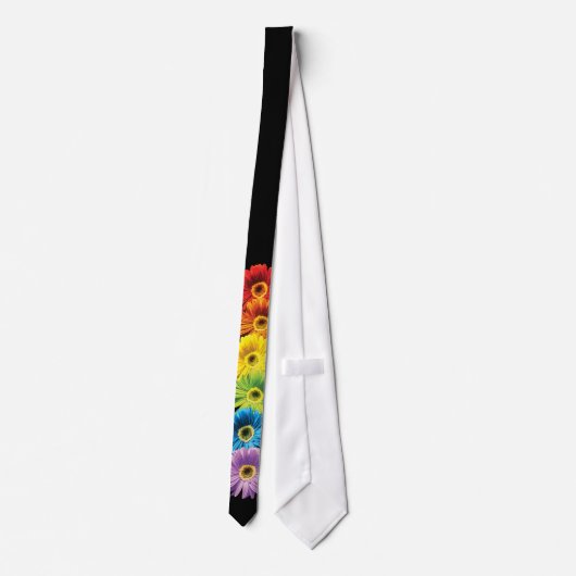 虹のデイジー ネクタイ (裏面)